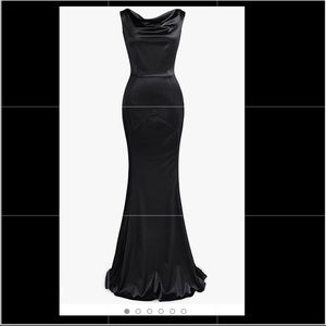 Black long formal